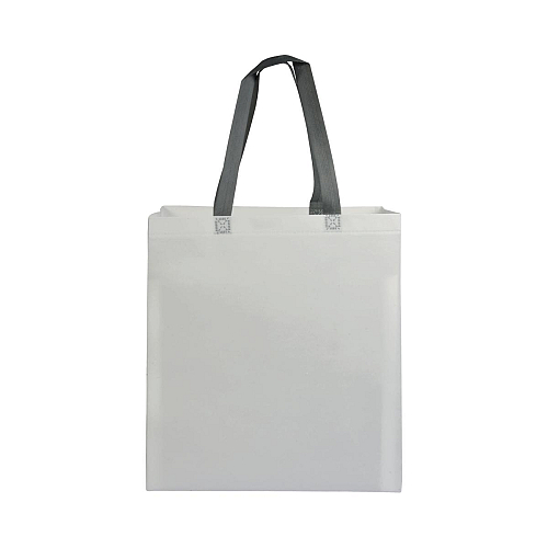 Laminated, heat-sealed 100 g/m2 non-woven fabric shopping bag with gusset 2