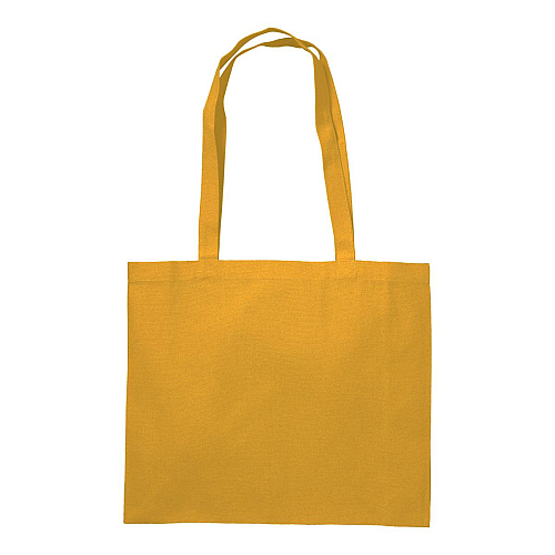 200 g/m2 cotton shopping bag, long handles and gusset 2