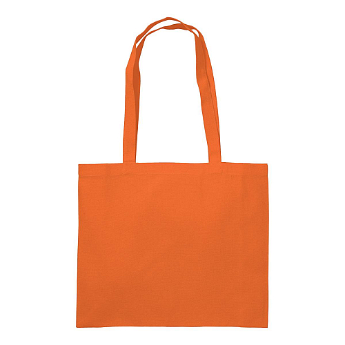 200 g/m2 cotton shopping bag, long handles and gusset 2