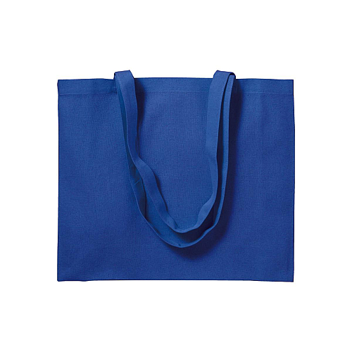 200 g/m2 cotton shopping bag, long handles and gusset 3