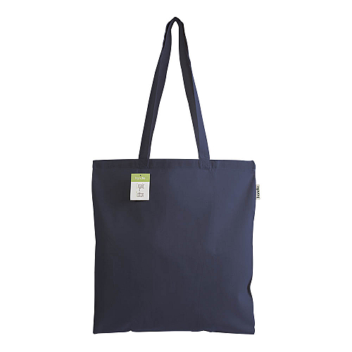 140 g/m2 organic cotton shopping bag, long handles 3