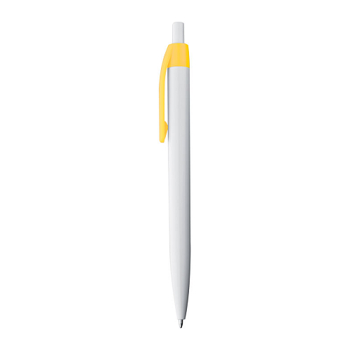 White pen with coloured clip 2