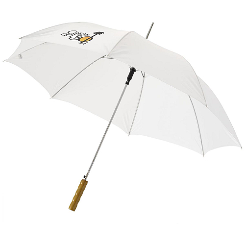 Lisa 23 auto open umbrella with wooden handle 3