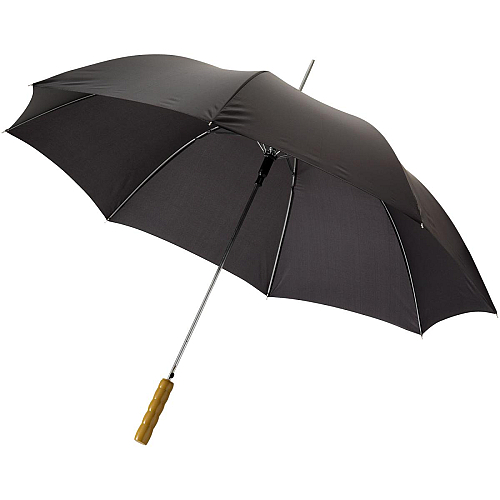 Lisa 23 auto open umbrella with wooden handle 1