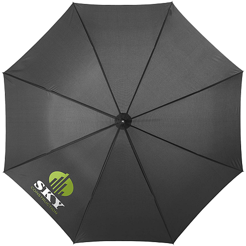 Lisa 23 auto open umbrella with wooden handle 2