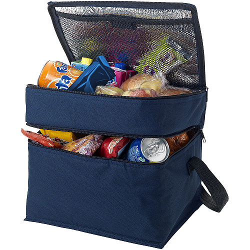 Oslo 2-zippered compartments cooler bag 1