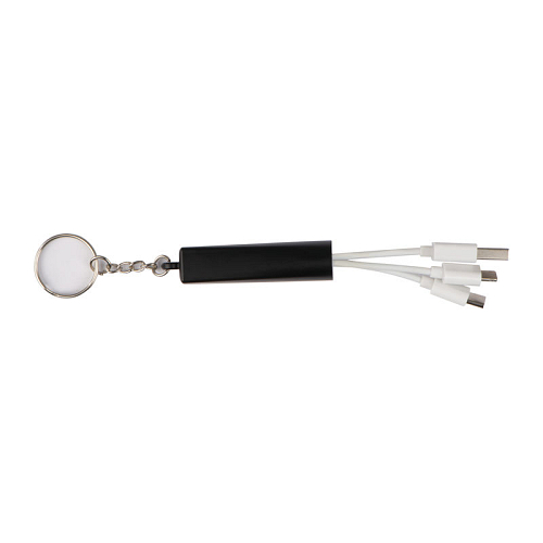 Keychain with USB charging cab 3