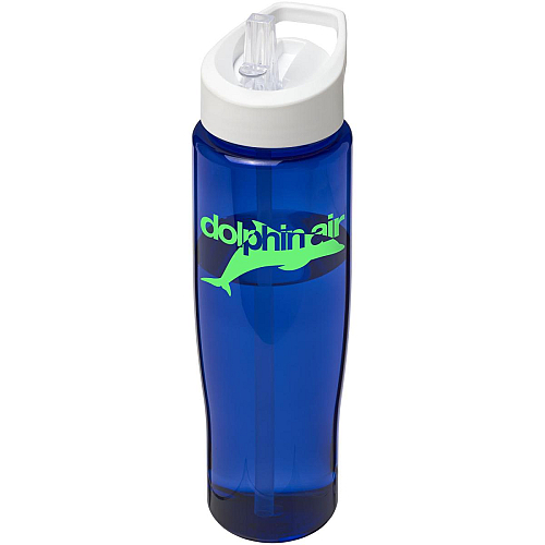 H2O Tempo® 700 ml spout lid sport bottle 2