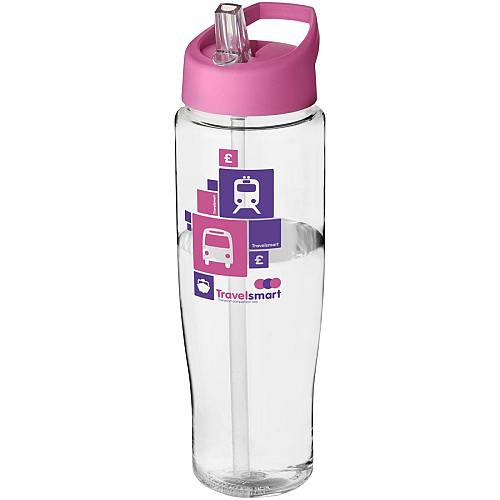 H2O Tempo® 700 ml spout lid sport bottle 2