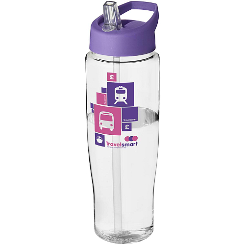 H2O Tempo® 700 ml spout lid sport bottle 2