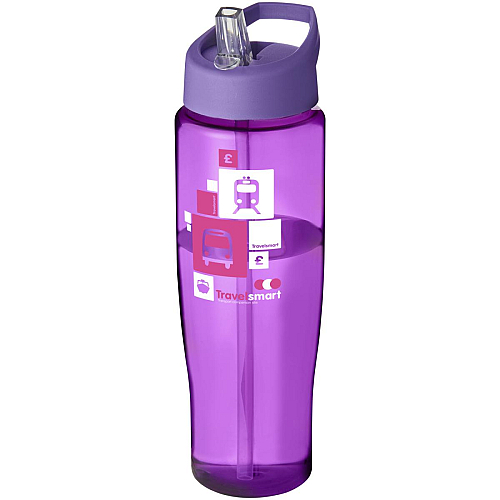 H2O Tempo® 700 ml spout lid sport bottle 2