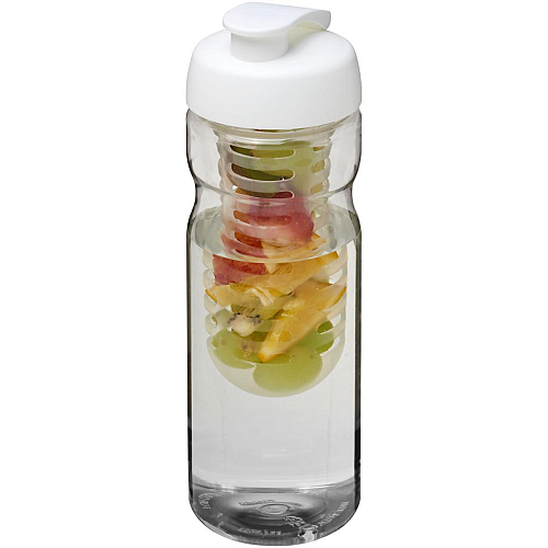 H2O Base® 650 ml flip lid sport bottle & infuser 1