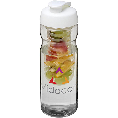 H2O Base® 650 ml flip lid sport bottle & infuser 2