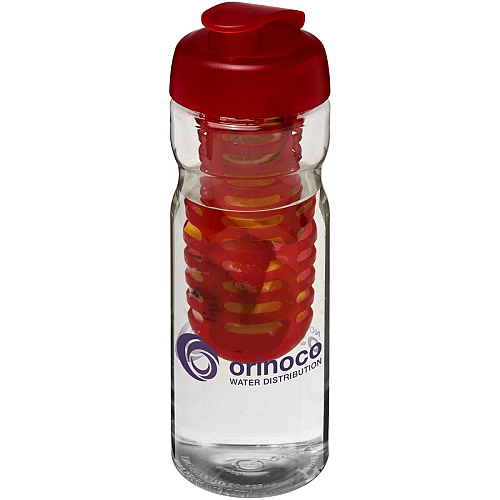 H2O Base® 650 ml flip lid sport bottle & infuser 2