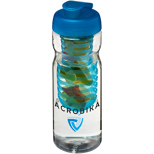 H2O Base® 650 ml flip lid sport bottle & infuser 2