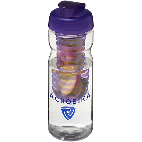 H2O Base® 650 ml flip lid sport bottle & infuser 2