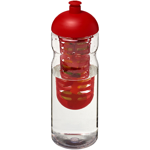 H2O Base® 650 ml dome lid sport bottle & infuser 1