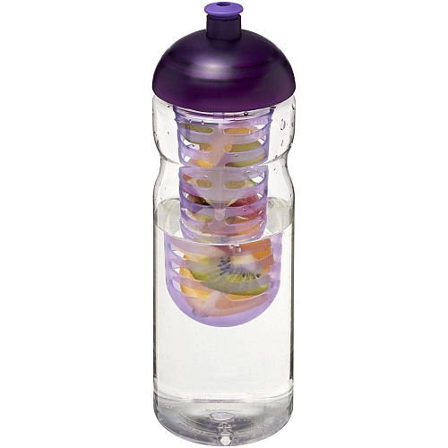 H2O Base® 650 ml dome lid sport bottle & infuser 1