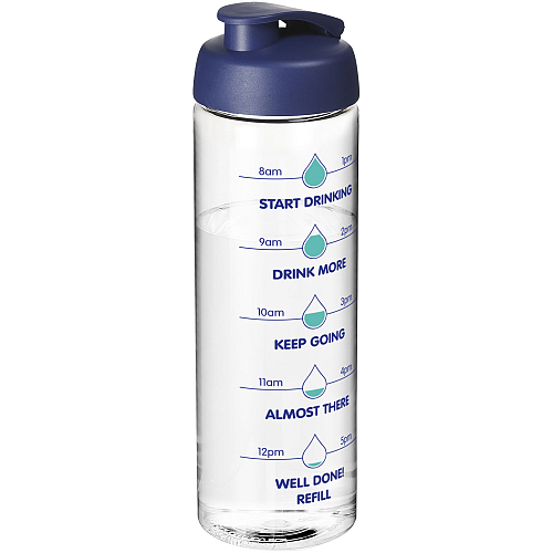 H2O Vibe 850 ml flip lid sport bottle 2