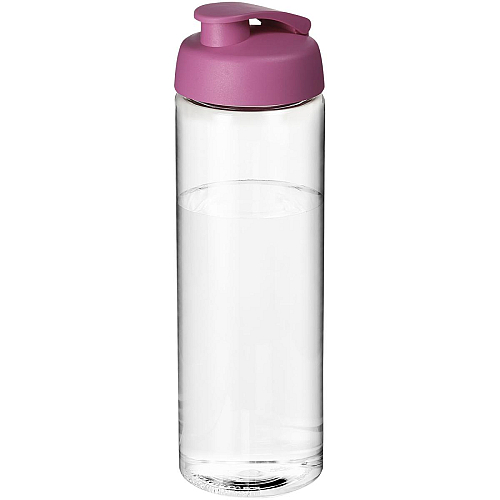 H2O Vibe 850 ml flip lid sport bottle 1