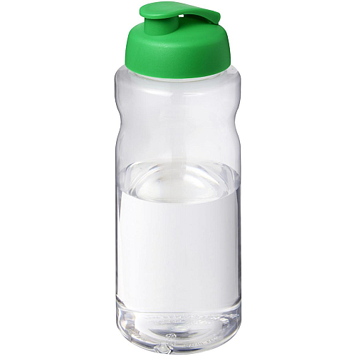 H2O Active® Big Base 1 litre flip lid sport bottle 1