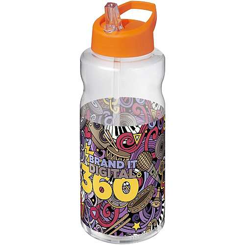 H2O Active® Big Base 1 litre spout lid sport bottle 2