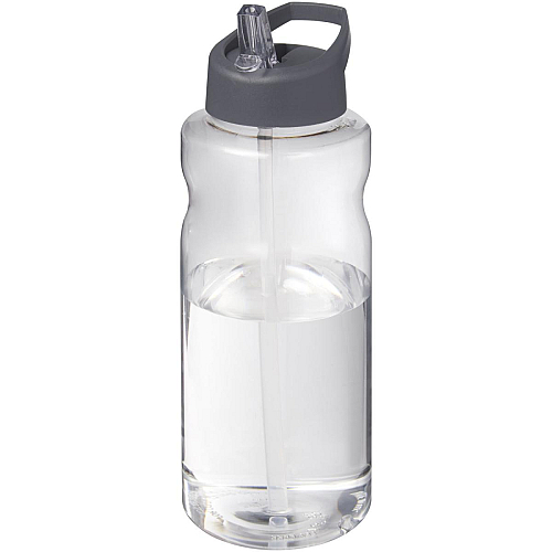 H2O Active® Big Base 1 litre spout lid sport bottle 1