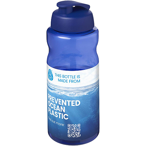 H2O Active® Eco Big Base 1 litre flip lid sport bottle 2