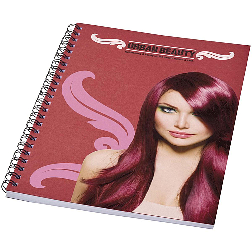 Desk-Mate® A5 colour spiral notebook 1