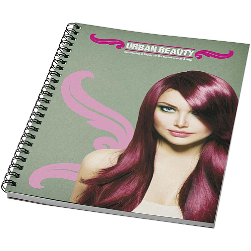 Desk-Mate® A5 colour spiral notebook 1