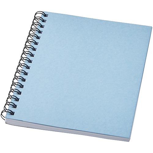 Desk-Mate® A6 recycled colour spiral notebook 1