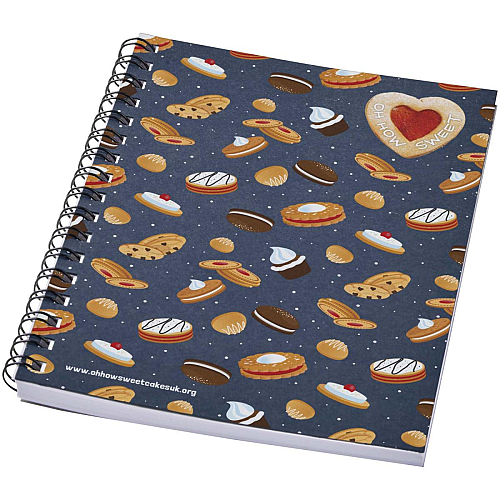 Desk-Mate® A6 colour spiral notebook 1