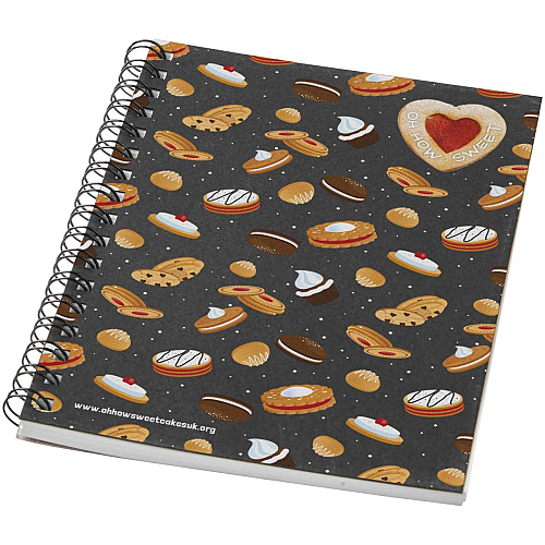 Desk-Mate® A6 colour spiral notebook 1