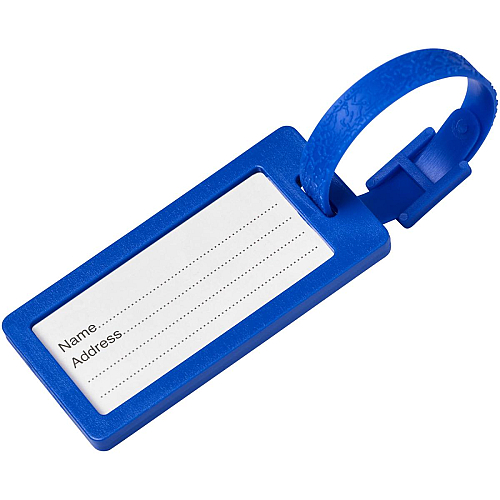 River recycled window luggage tag 1