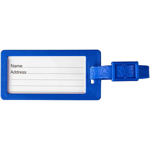 River recycled window luggage tag 3