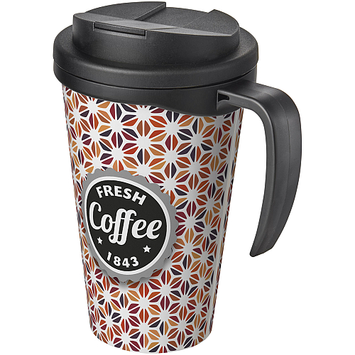 Brite-Americano Grande 350 ml mug with spill-proof lid 1