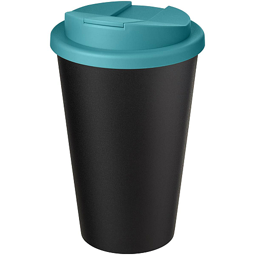 Americano® Eco 350 ml recycled tumbler with spill-proof lid 1