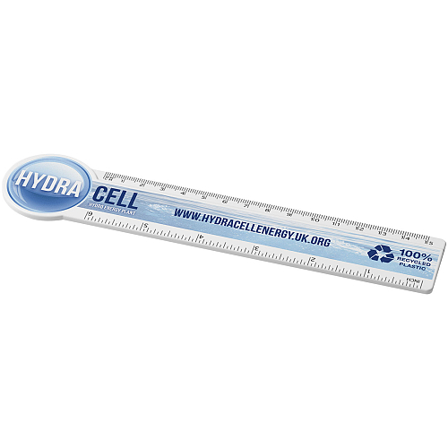 Tait 15 cm circle-shaped recycled plastic ruler  1