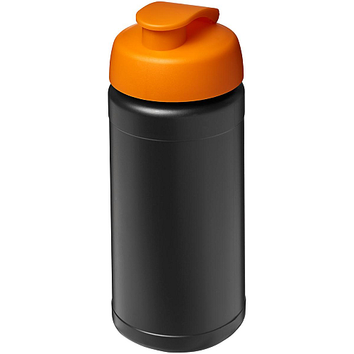 Baseline 500 ml recycled sport bottle with flip lid 1
