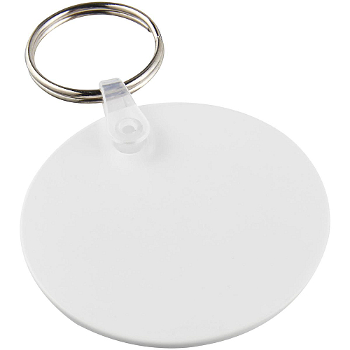 Tait circle-shaped recycled keychain 2