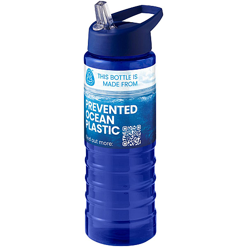 H2O Active® Eco Treble 750 ml spout lid sport bottle  2