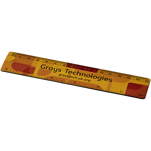 Terran 15 cm ruler from 100% recycled plastic 1