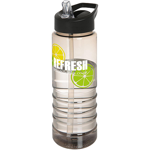 H2O Treble 750 ml spout lid sport bottle 2