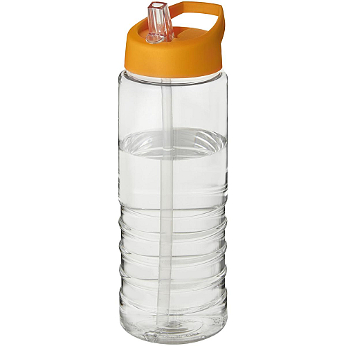 H2O Treble 750 ml spout lid sport bottle 1