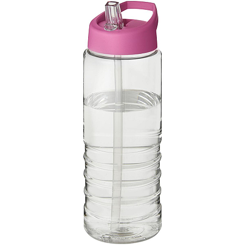 H2O Treble 750 ml spout lid sport bottle 1