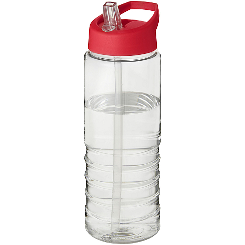 H2O Treble 750 ml spout lid sport bottle 1
