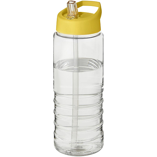 H2O Treble 750 ml spout lid sport bottle 1