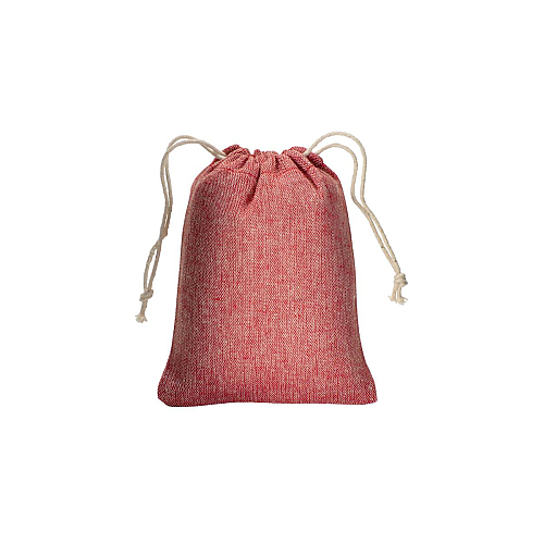 Recycled cotton gift bag, 150 g/m2, 10 x 14 cm 2