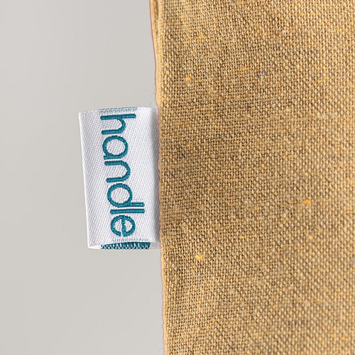 Recycled cotton shopping bag 190 g/m2, long handles, 38 x 42 cm 4