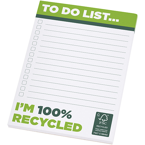Desk-Mate® A6 recycled notepad 1
